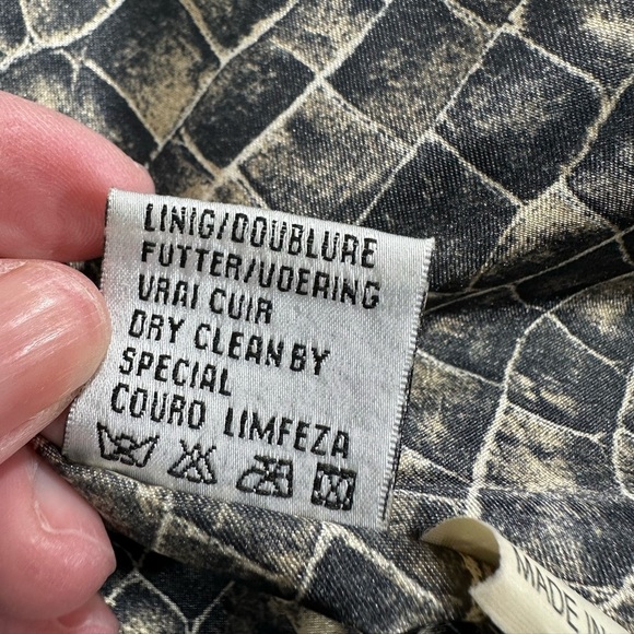 J.J.G private collection genuine leather coat jacket size S - Picture 10 of 14